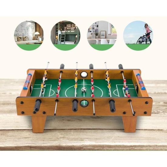 Mini Babyfoot 2 Joueurs Avec Balles Et Compteurs – Jeu De Table Interactif Pour Enfants Et Adultes