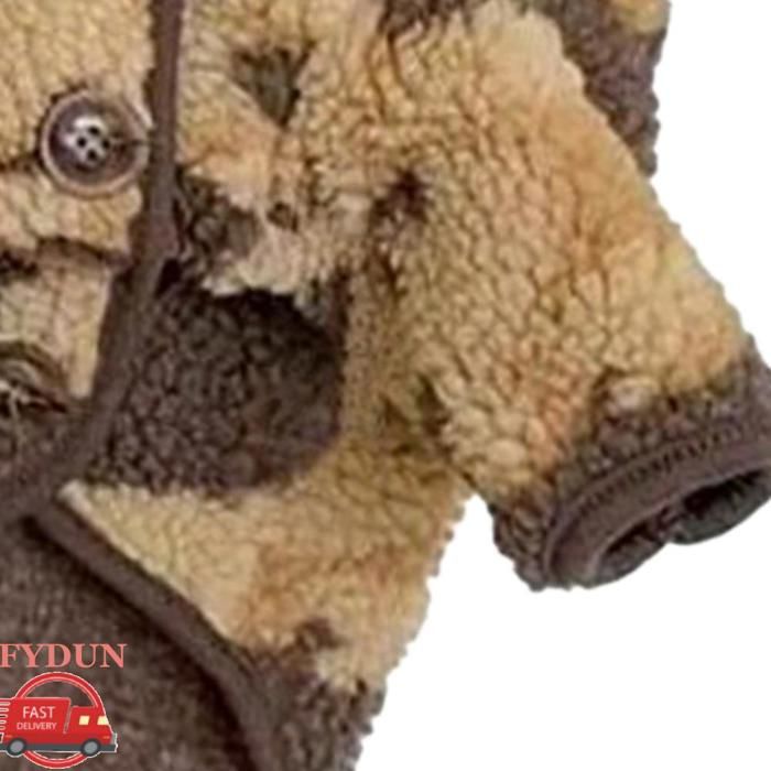 FYDUN vêtements pour chiens en peluche Vêtements en peluche pour