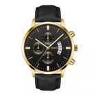 Montre Homme RMEGA - Quartz - Etanche - Cuir - Noir - B036 - 42mm - 10mm - 22mm - Homme