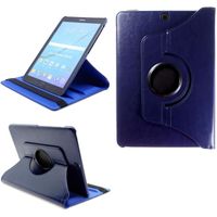 Etui pour Samsung Galaxy Tab S2 9.7 SM-T810 SM-T813 SM-T815 SM-T819 Coque de Protection Rotation 360°| Bleu foncé[944]