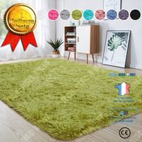 TD® Tapis antiderapant Tapis de chambre à coucher  tapis de décoration intérieure  tapis pour enfants  160 X 230 cm (vert)