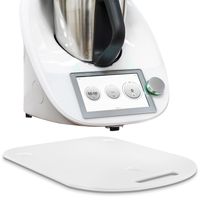 Planche à Roulettes Pour Thermomix TM6 Et TM5 - Support Coulissant Avec Poignées Et Réducteur De Bruit