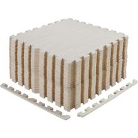 TTMZ Tapis De Yoga Enfant En Mousse EVA – 12 Dalles + 25 Cartes – Dès 3 Ans – Motricité Et Éveil