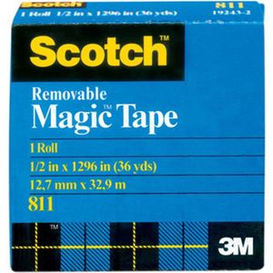 WHISKY BOURBON SCOTCH Scotch (R) Removable Tape .50
