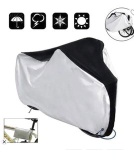 Housse De Protection Pour Vélo - Imperméable Anti-UV/poussière - Argentée - Neuf