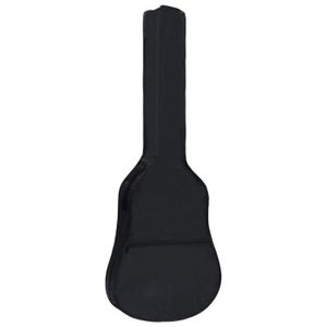 Rocktile Housse Guitare Classique 1/2 - Rembourrée Et Avec Bretelles - Protection Maximale - Noir
