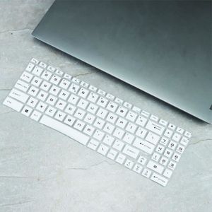 HOUSSE PC PORTABLE blanc-Juste de clavier en silicone pour ordinateur