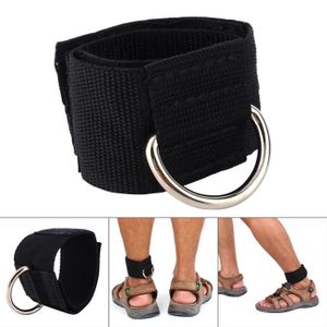 Cheville Twin D-Ring Cheville Sangle gymtraining Jambe Poulie Haltérophilie Cheville Sangles