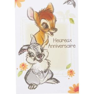Carte Anniversaire Disney Achat Vente Pas Cher