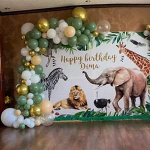 Décorations d'anniversaire sur le Thema de la jungle - Pack de fête - Safari  Party 