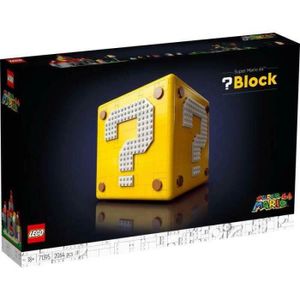 ASSEMBLAGE CONSTRUCTION LEGO® Super Mario™ - Bloc point d'interrogation Super Mario 64™ - Set pour Adultes - 71395
