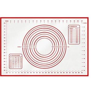 FEUILLE DE PATISSERIE Grand Tapis de Cuisson en Silicone Anti-adhésif Ta