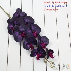 FLEUR ARTIFICIELLE F Big Black Purple - Fleur Artificielle En Soie 1 