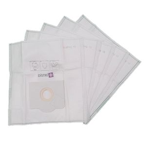 Lot De 10 Sacs Micro-polaire Pour Aspirateur Chromex Mini Compact 1200 Et Similaires