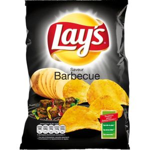 TUILES & TORTILLAS LAY'S Chips goût barbecue - 130 g
