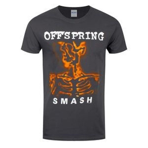 T-SHIRT The Offspring T-Shirt Smash Homme Gris
