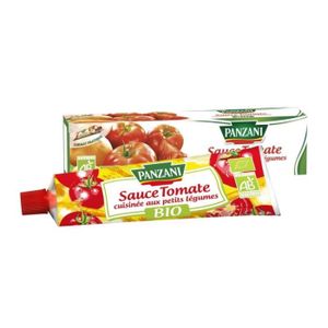 SAUCE PÂTE ET RIZ PANZANI - Tube Tomates Cuisinées Aux Petits Légume