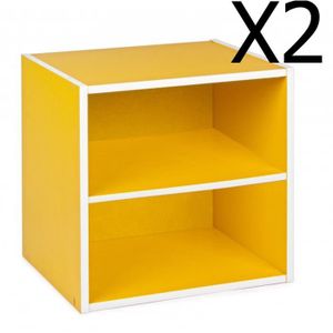 Etagere Cube Jaune Achat Vente Pas Cher