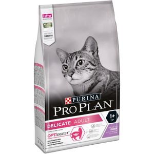 CROQUETTES Purina Proplan Delicate Chat Dinde Riz 1,5kg