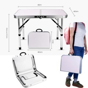 TABLE DE CAMPING Table Pliante Transportable en aluminium,portable 