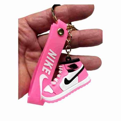Lot De 6 Porte-clés Sneaker Basketball – PVC Coloré, Anneau Métal Solide, Cadeau Sympa Pour Fans De Basket, Femmes, Hommes, Enfants