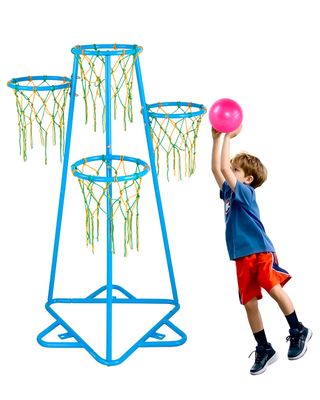 Panier De Basket VEVOR Sur Pied - Panneau 112cm - Hauteur Réglable (122-305cm) - Neuf En Carton