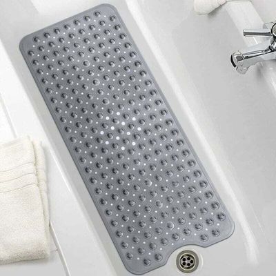 Tapis De Baignoire Antidérapant – 70,5 X 35 Cm – Blanc – Sécurité Bain Douche - 8
