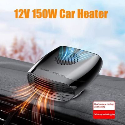 COMBLU Chauffage Voiture Portable 150W 12V – Dégivreur Rapide & Ventilateur 2-en-1, Rotation 360° Pour Hiver & Été