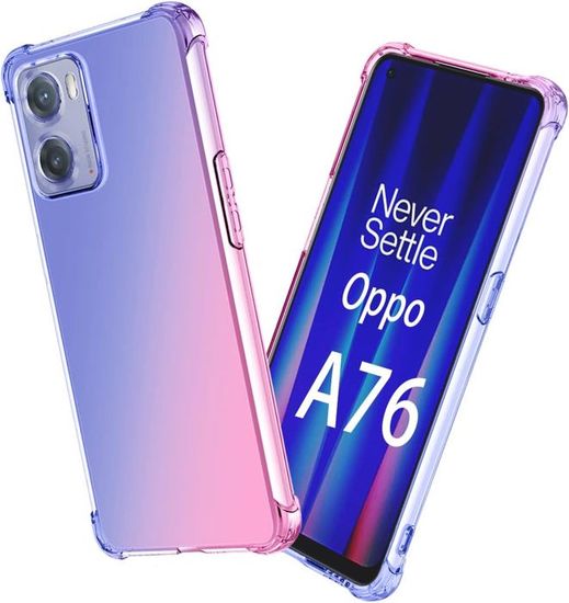 MAOGE Cover Per Xiaomi Redmi Note 11 Pro+ 5G - Custodia Sottile Antiurdo Silicone + TPU Con Airbag - Blu - 3