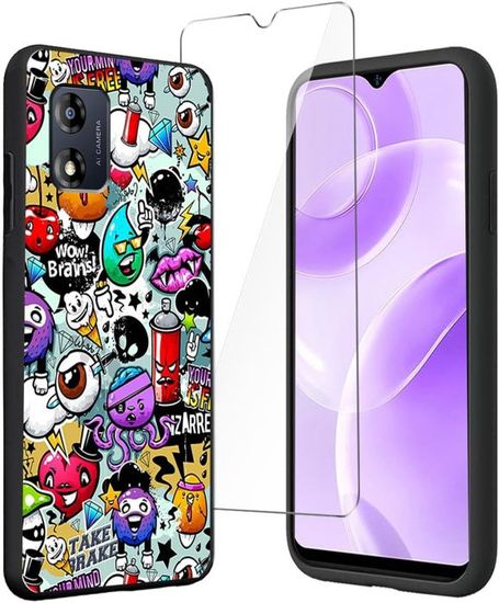 Housse Folio élite Pour Motorola Moto G51 - Protection Complète Avec Rabat - Noir - Compatible 4G/5G - Modèle Générique