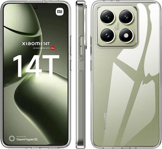 Coque Souple TPU Kwmobile Pour Xiaomi 14T Pro - Modèle KWM000020SB003C, Neuve Sous Blister