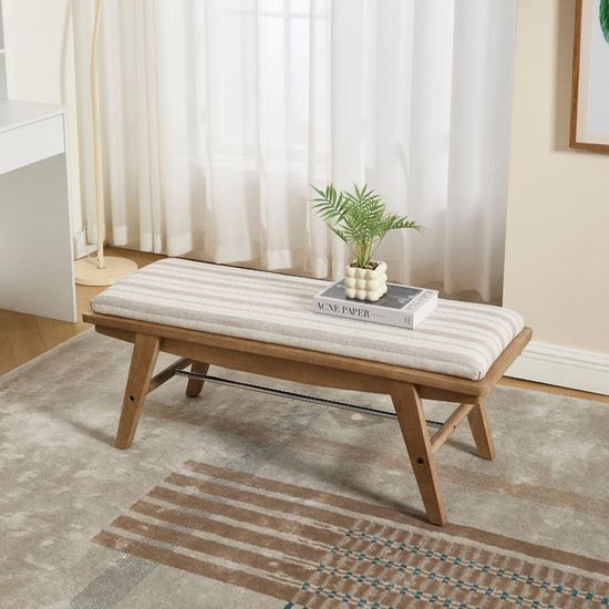Test : chairus coffre de rangement en fausse fourrure blanc 120L