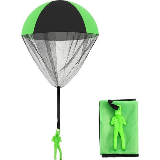 Lot De 6 Jouets De Lancer De Main De Parachute Pour Enfants, Jouet De