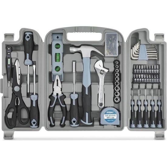 Caisse A Outil Mallette Outils 140 Pièces Boite A Outils Complete Portable Item 13146424