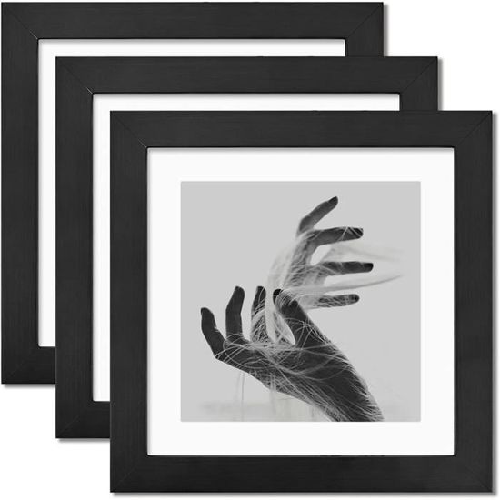 Lot De 2 Cadres Pour Certificats 21,6 X 27,9 Cm - En Bois Rustique Vintage, Avec Verre HD Et Support - Pour Mur Ou Table - 2