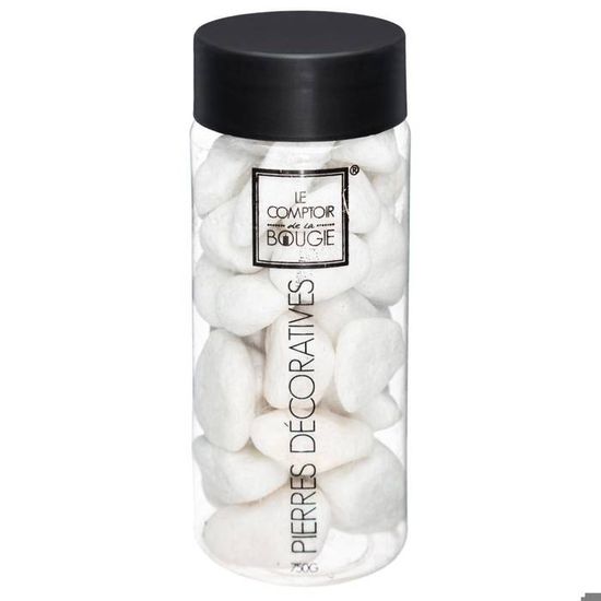 Pierres Décoratives Atmosphera – Lot De Grandes Pierres En Céramique Blanche, 750 G | Décoration D’intérieur Moderne