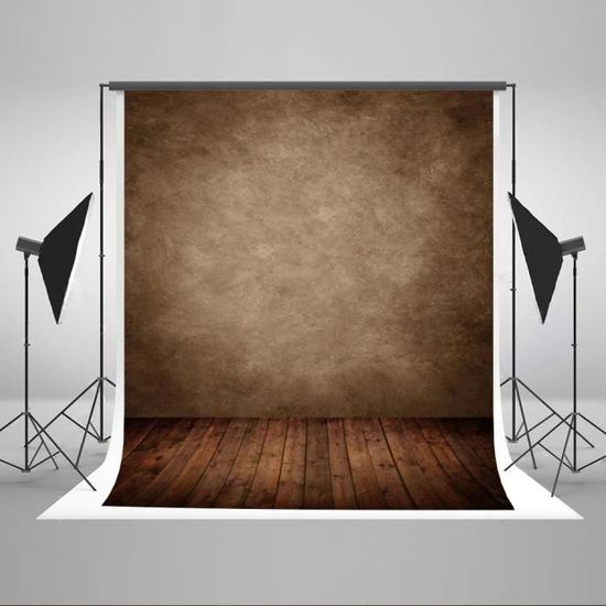 Toile De Fond Photo Kate 1.5x2.2m - Style Bois Rustique - Pour Studio Photo Nouveau-né, Portraits - Microfibre
