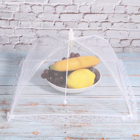 Housse Alimentaire Pliable Anti-poussière - Tente Parapluie Pour Pique-nique, Repas En Extérieur