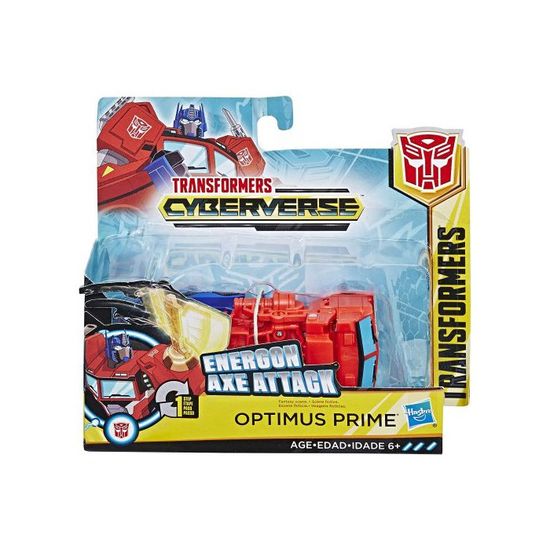 Coffret Transformers Cyberverse Camion Optimus Prime 10 cm Set