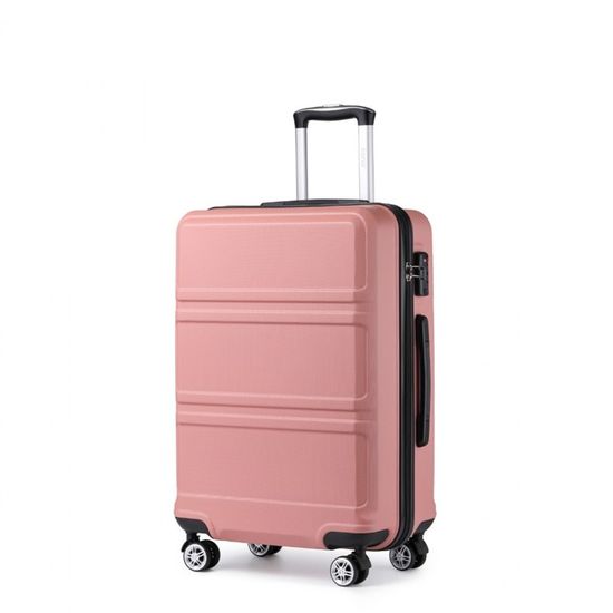 Valise Cabine ABS 57 Cm - 4 Roues Multidirectionnelles, Serrure TSA, Légère 2,62 Kg, Capacité 40L, Pour Week-end
