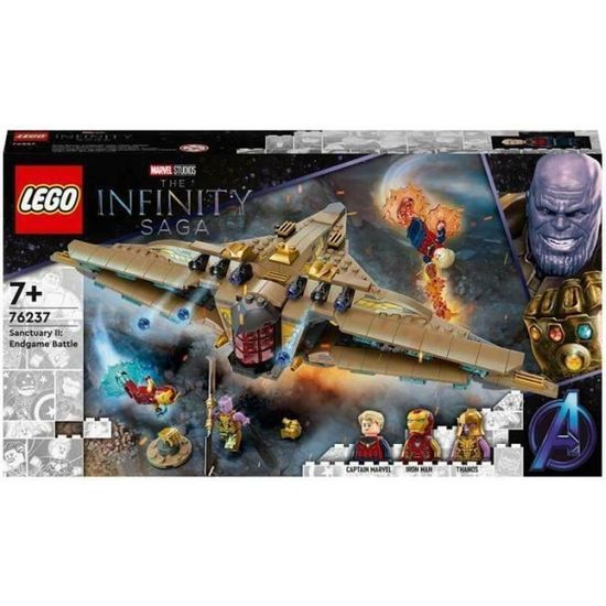 LEGO® Marvel™ - Le Sanctuaire II : la bataille finale  Kit de Construction Avengers - 76237