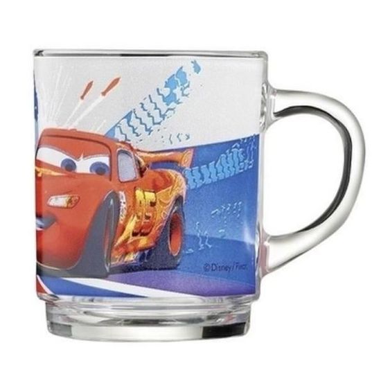 Mug Disney 'Cars©' bleu en verre - L'Incroyable