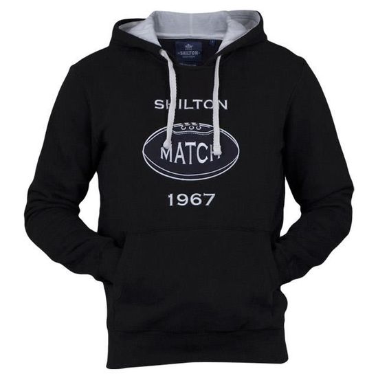 Sweat à Capuche Hommage Steve Jobs – Noir, Taille Unique