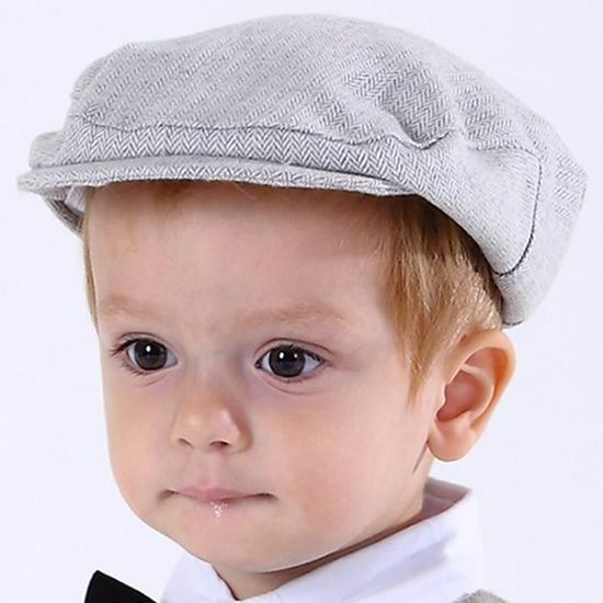 Mintgreen Chapeau Garcons Bebe Casquette Retro Chevrons Appartement Garniture Pilotes Vintage Gris Clair Gris Clair Cdiscount Pret A Porter