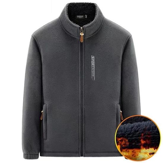 Veste Orvis polaire résille collée fermeture éclair intégrale