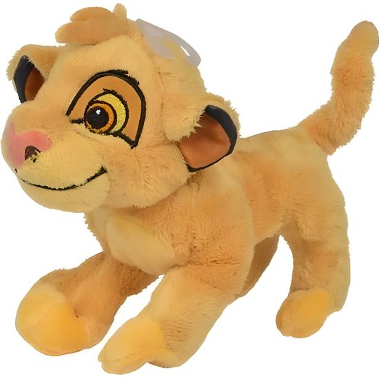 Peluche Disney Le Roi Lion : Simba 19 Cm - Doudou Licence Enfant - Animaux