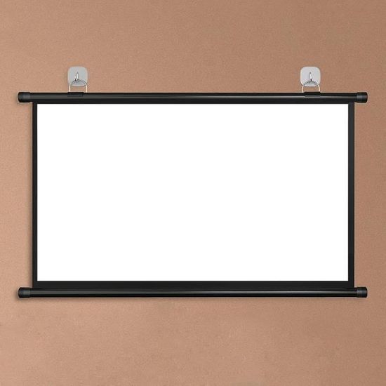 Écran De Projection Portable 60 Pouces - Format 4:3, Pliable, Sans Plis, Pour Intérieur Et Extérieur