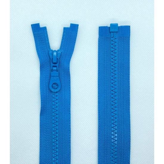 Li Cremallera YKK De Plástico, Dientes N.º 5, Tamaño Mediano, Divisible (121 Crema, 90 Cm