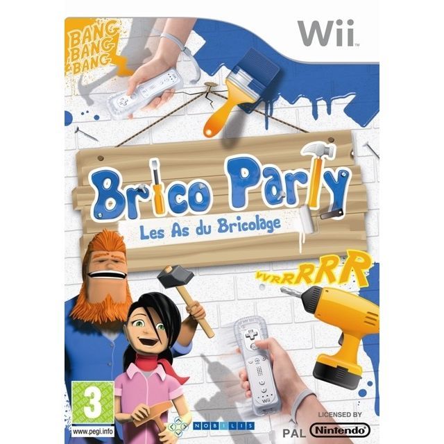 BRICO PARTY / JEU POUR CONSOLE NINTENDO WII