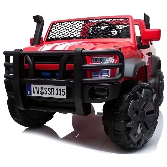 ATAA Cross Country 24v Rouge - Voiture électrique pour enfant avec batterie 24v et télécommande